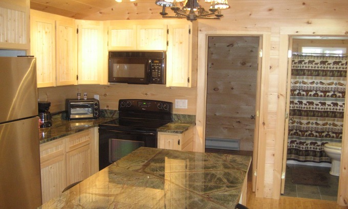 Chocorua Cabin | Renovated Rustic Cabin with Pool & Ocean Views
