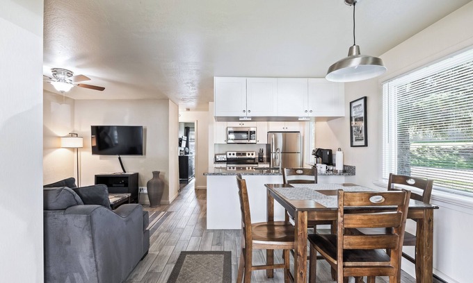 North Park City Cottage | Modern Retreat: Renovated Interiors Near Dining & Skiing