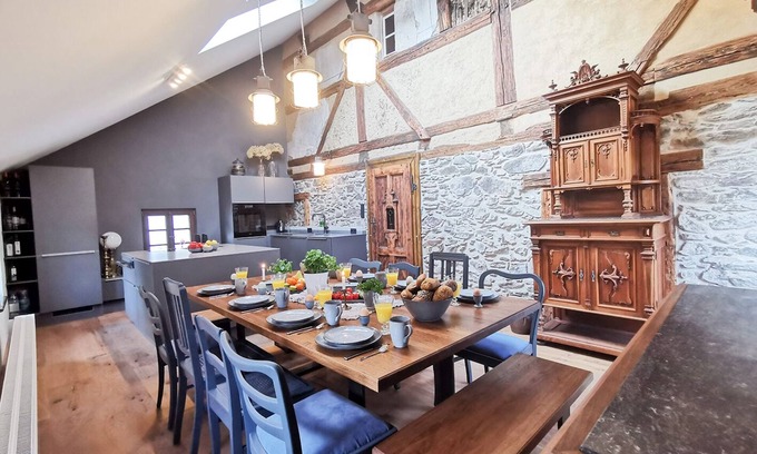 Lauenstein House | Renovated Vacation Home for 12 with Pool & Breakfast