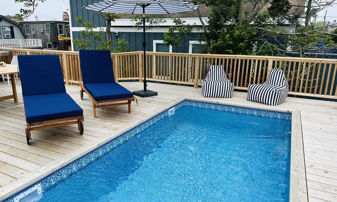 Fire Island House | Renovated Hotel with Pool and Ocean View - Family Friendly