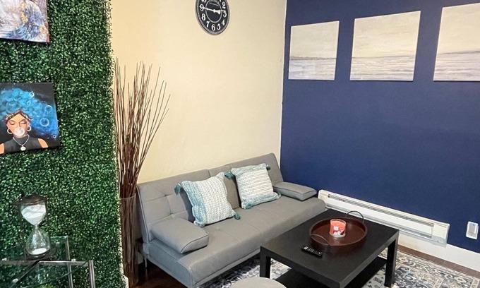 Crown Heights Apartment | Unique Three-Bedroom Retreat with Workspace & Pet-Friendly