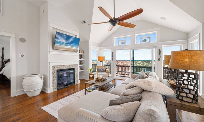 Carova Beach House | Oceanfront Retreat with Pool, Spa & Pet-Friendly Vibes