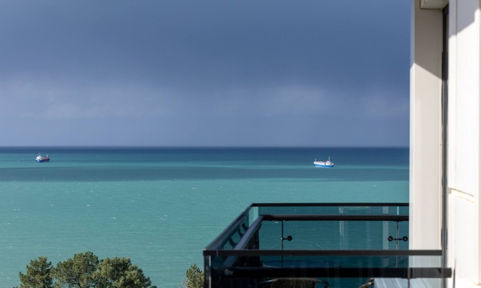 Makhinjauri Apartment | Discover NEXT GREEN HOTEL: Family-Friendly with Pool Access