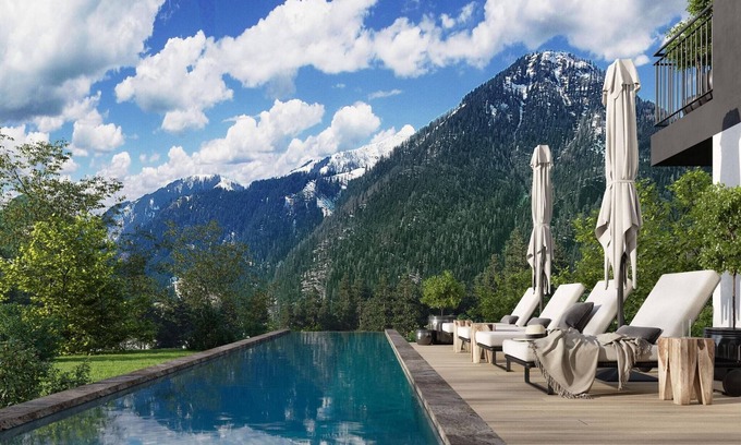 Sankt Martin am Tennengebirge Apartment | Nice apartment with infinity pool