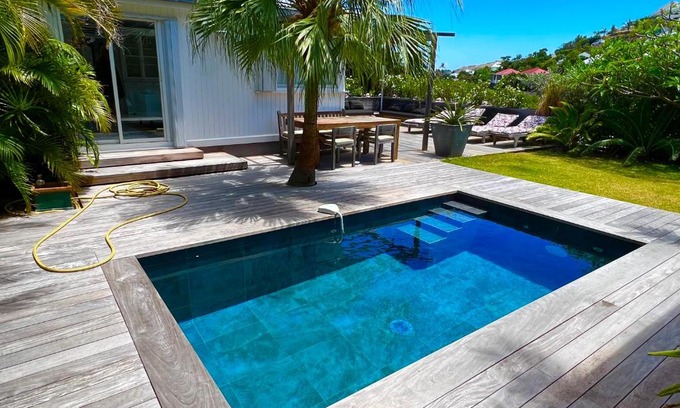 Petit Cul De Sac Beach Villa | Elegant 2-Bedroom Villa in Beautiful Saint Barth with Pool