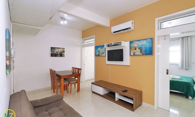 Copacabana Apartment | Beach Block Retreat: 2 Bedrooms for Up to 6 Guests
