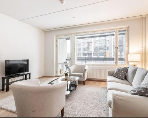 Etela-Kaarela Apartment | Comfortable 3-Bed Apartment with Sauna for Family Fun
