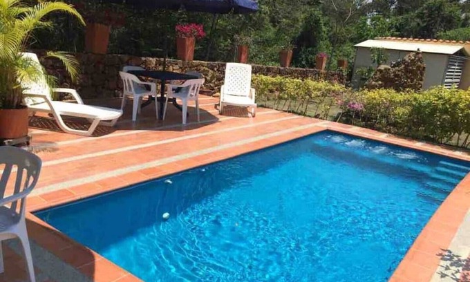 Barichara Apartment | Inviting Apartment with Pool View and Ocean Access