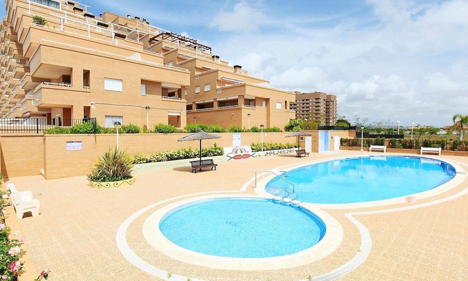 Cabanes Apartment | Relaxing Apartment for 6 with Pool, Terrace & Ocean View