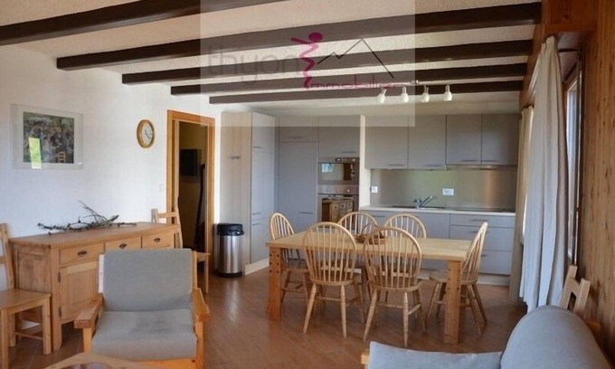 Vex Apartment | Top-Rated Apartment Rental in Les Collons with Pool Access
