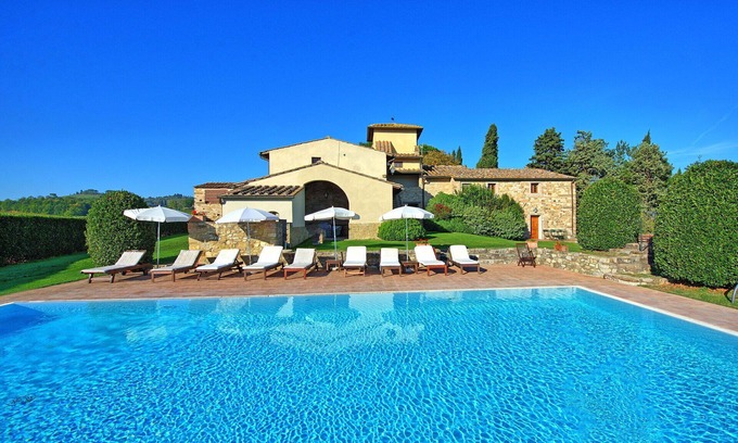 San Casciano in Val di Pesa Apartment | Pet-Friendly Getaway with Pool & Panoramic Views Near Greve