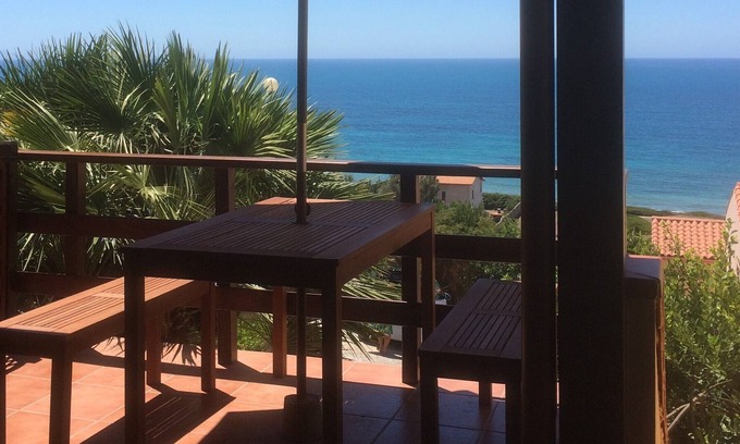 Funtana Meiga Apartment | nice apartment 300 meters from the sea with balcony and sea view
