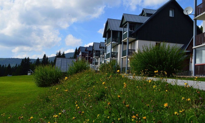 Vitkovice Apartment | Cozy Apartment for 4 with WIFI, Balcony & Parking Access