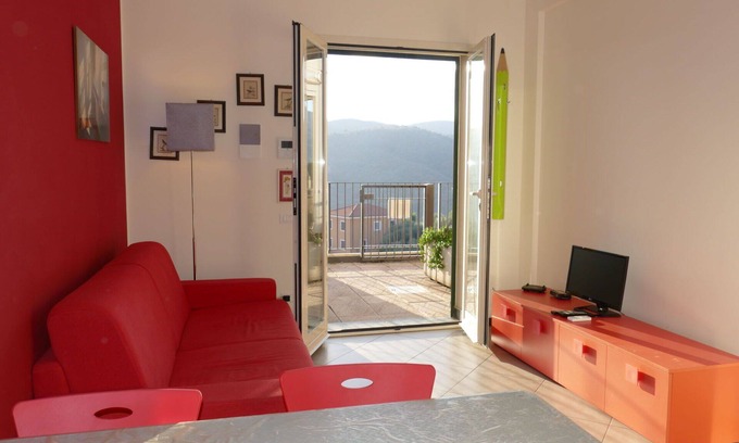Torrazza Apartment | Cozy Oceanfront Apartment with Pool, WiFi & Balcony