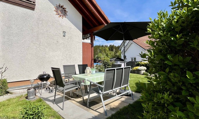 Loffingen Apartment | Inviting Apartment for 6 with WIFI, Patio & Panoramic Views
