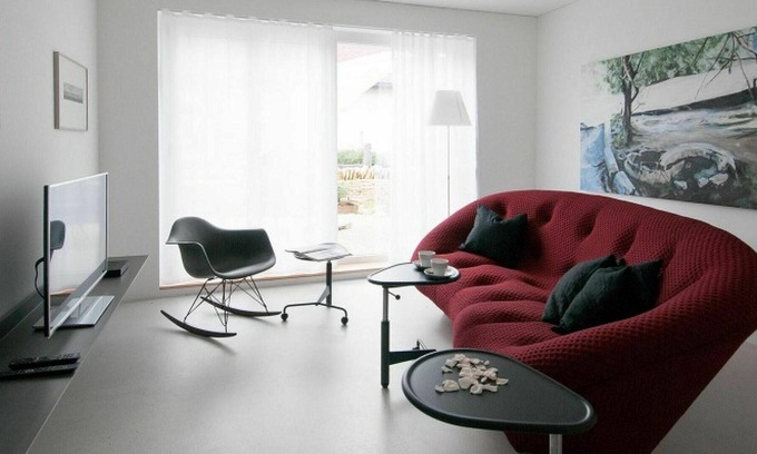 Les Genevez Apartment | Nice apartment for 2 guests with WIFI, TV, balcony and parking