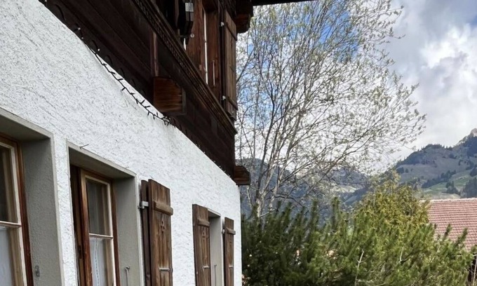 Zweisimmen Apartment | Nice apartment for 4 people with WIFI, TV, balcony, pets allowed and parking