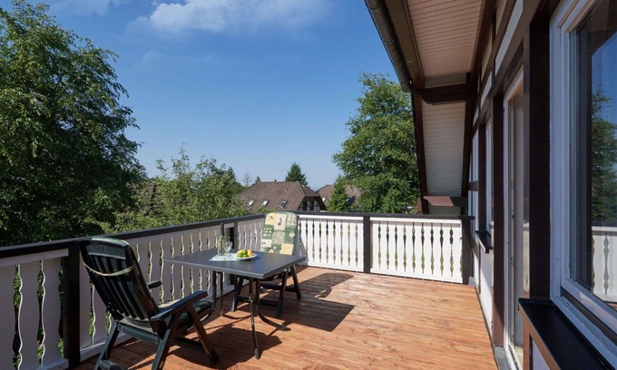 Feriendorf Frankenau House | Inviting Villa Apartment for 4 with WIFI & Pet-Friendly Amenities