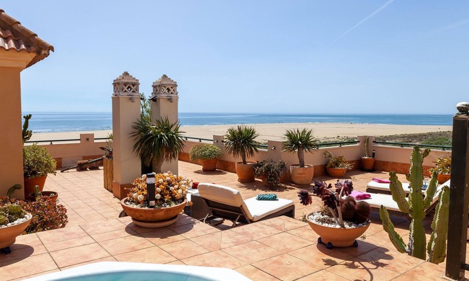 Punta del Moral Apartment | Elegant 3-Bedroom Retreat with Ocean View in Ayamonte