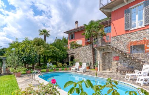 Carcegna Apartment | Comfortable Apartment in Carcegna Di Miasino with Pool
