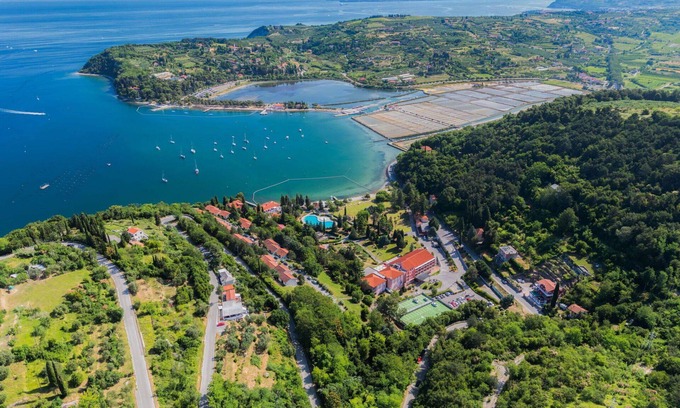 Strunjan Apartment | Charming Apartment with Ocean View, Pool & Pet Friendly