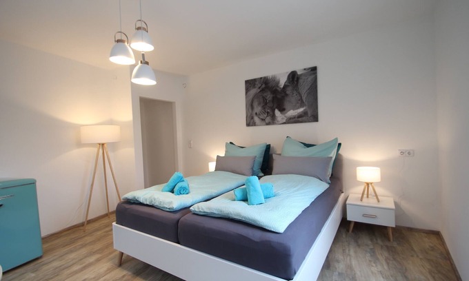 Bad Urach Apartment | Bright Apartment with Kitchen and Terrace for Your Getaway