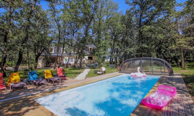 Cleon-d'Andran House | Relaxing Retreat Near Cléon-d'Andran with Pool & Spa