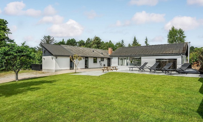 Lyngsbæk Strand House | Spacious Vacation Home with Oceanfront Views & Fun Activities