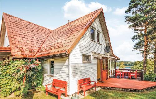 Mragowo House | Cozy Retreat in Mragowo with Family-Friendly Kitchen