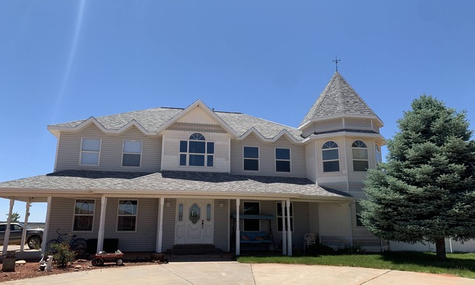 Kanab House | Serene Getaway: Ocean View Home with Spa & Hot Tub