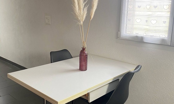 Massongex Apartment | Cozy Studio: Perfect for Families and Pets