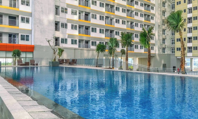 Kedungmanggu Apartment | Nice Studio Room Apartment at LRT City Sentul - Royal Sentul Park