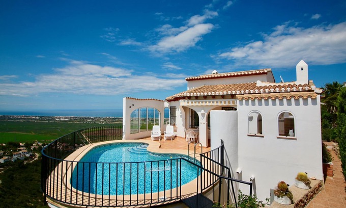 Monte Pego Villa | Panoramic Villa in Monte Pego with Private Pool & Spa