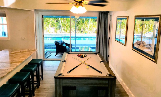 Palm Beach Gardens House | Private Suite Oasis with Heated Pool Near Beach & Stadium