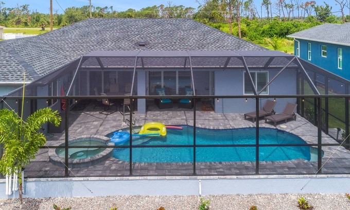 Pine Valley House | Idyllic Retreat with Saltwater Pool & Canal Access