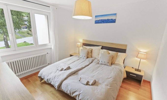 Randogne Apartment | Cozy Mountain Retreat: Rated 10/10 with Pet-Friendly Perks