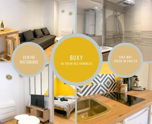 Buxy Apartment | Cozy Nid Douillet: Pet-Friendly Stay with Great Reviews