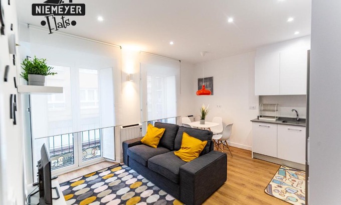Aviles Apartment | Child-Friendly Niemeyer Flats with High Guest Ratings