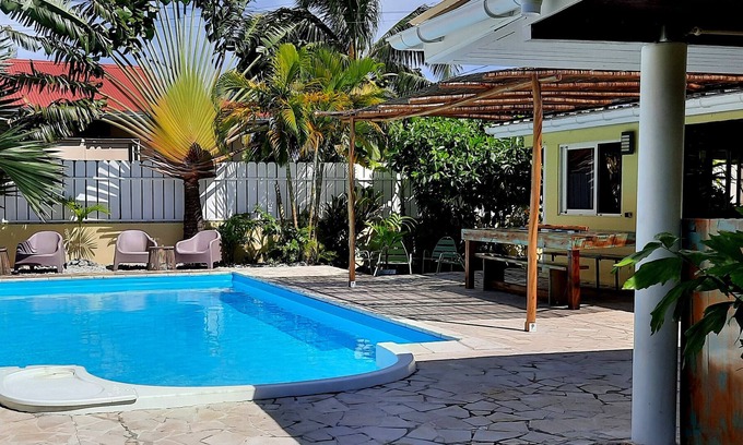 Moorea-Maiao House | Exquisite Nihitea House Moorea: Private Pool & Beach Access