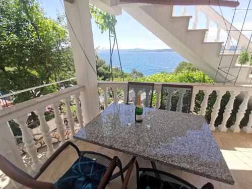 Dramalj Apartment | Oceanfront Retreat at Apartments Niko with Great Reviews