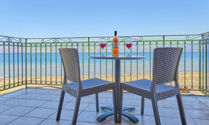 Apraos Apartment | Welcoming Nikos Kalamaki Corfu Studio 1 with Ocean Views