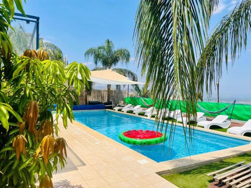 Mishmar HaYarden House | Experience Nilis Vila: Oceanfront Retreat with Pool