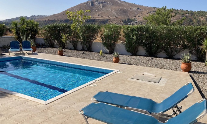 Lardos Villa | Discover Nineteen: Guest Rated 9.6 with Oceanfront Bliss