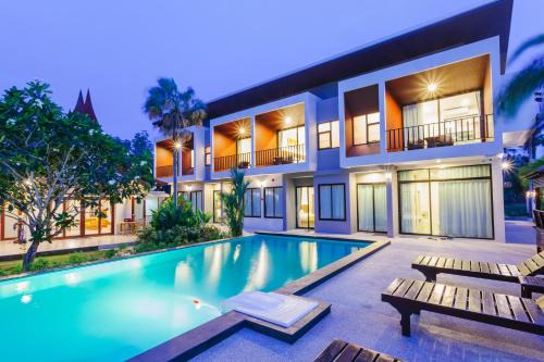 Wok Tum Resort | Discover Nitchanan Villa: Oceanfront Bliss with Pool