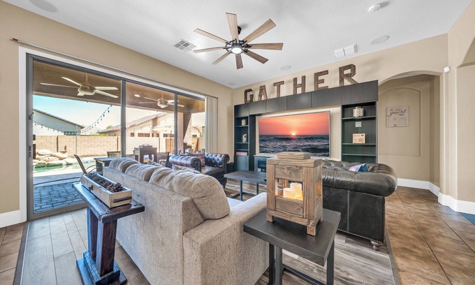 Laveen Village House | Family-Friendly Laveen Home with Heated Pool & Gameroom