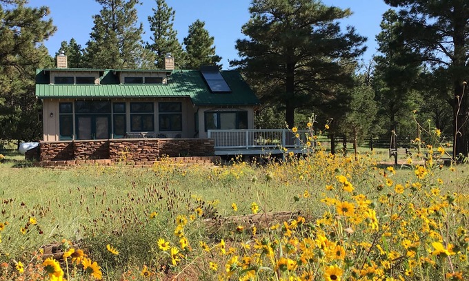 Flagstaff Cottage | Eco-Friendly Retreat Near Arizona Trail with Pet Amenities