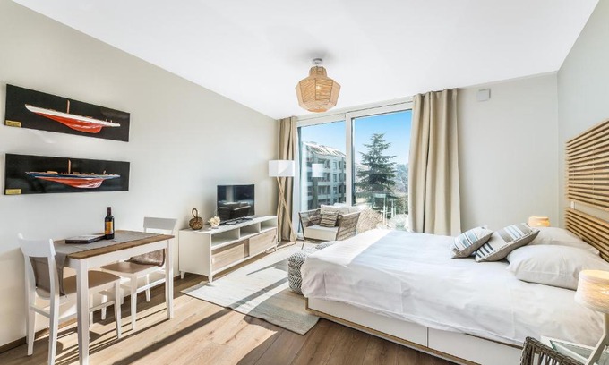 Carouge Apartment | Comfortable N20 Residence with Pet-Friendly Amenities