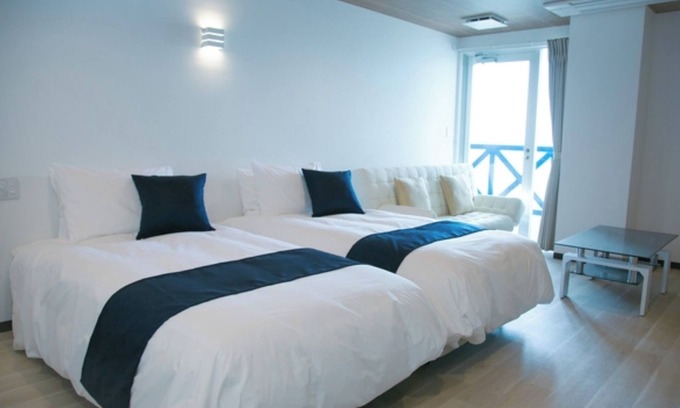 Matsuyama Hotel | Nonsmoking 3rd floor Standard Twin 3 persons /Matsuyama Ehime