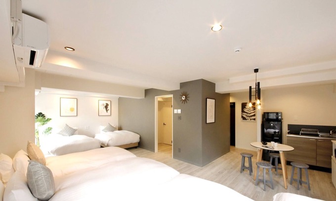 Chuo-ku Hotel | Family-Friendly Corner Suite with Free WiFi in Sapporo