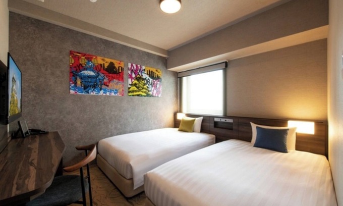 Minamisenba Hotel | Comfortable Nonsmoking Deluxe Twin with Breakfast in Osaka